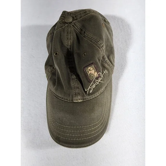 jimi hendrix Army Green embroidered Signature & Photo Cotton ball cap Adjustable - Picture 7 of 7